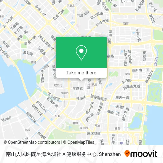 南山人民医院星海名城社区健康服务中心 map