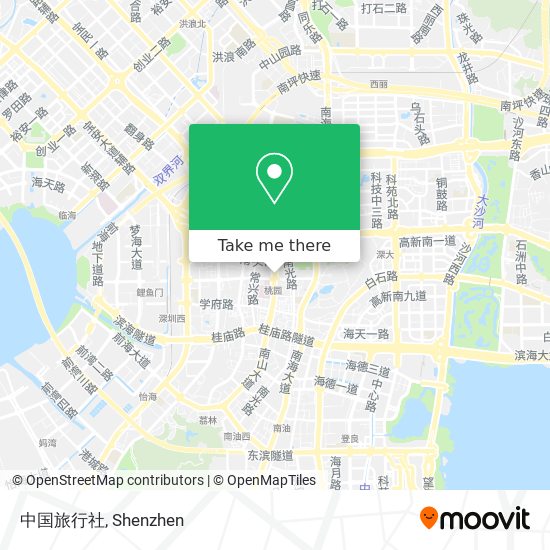 中国旅行社 map