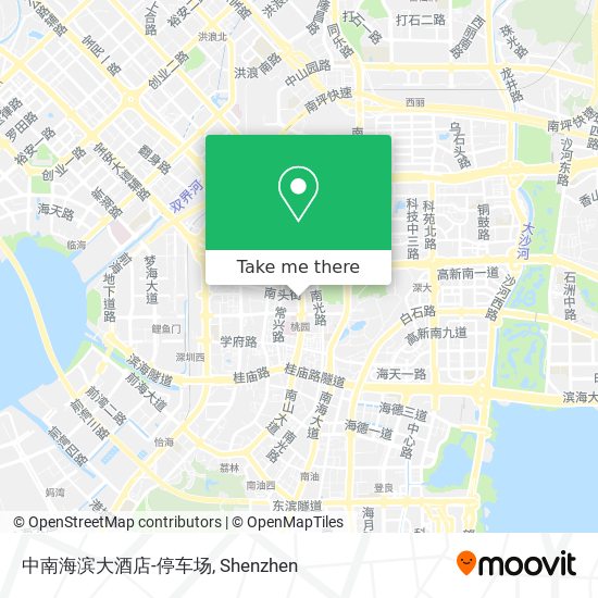 中南海滨大酒店-停车场 map