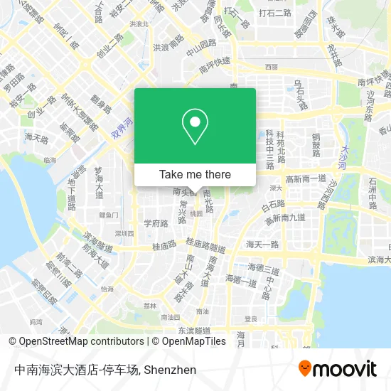 中南海滨大酒店-停车场 map