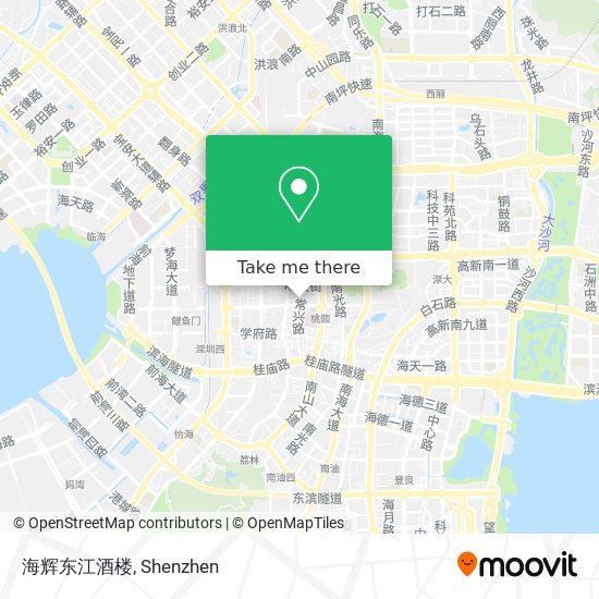 海辉东江酒楼 map
