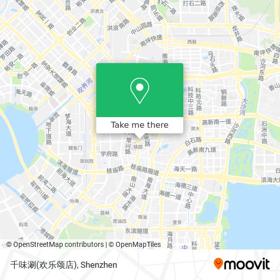 千味涮(欢乐颂店) map