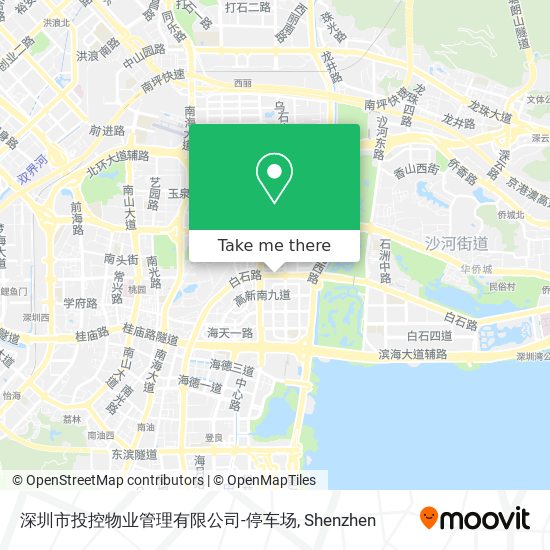 深圳市投控物业管理有限公司-停车场 map