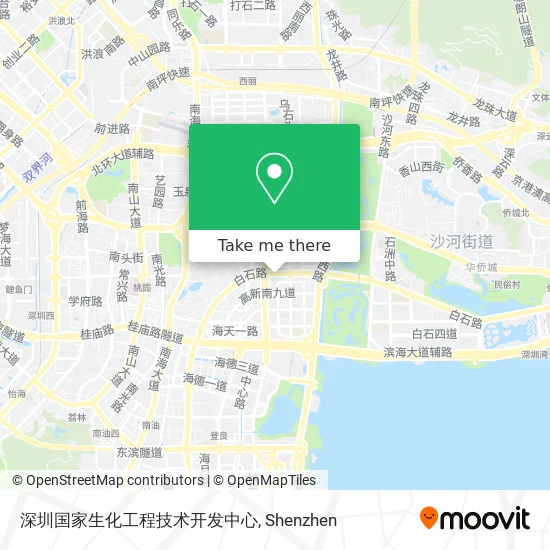 深圳国家生化工程技术开发中心 map