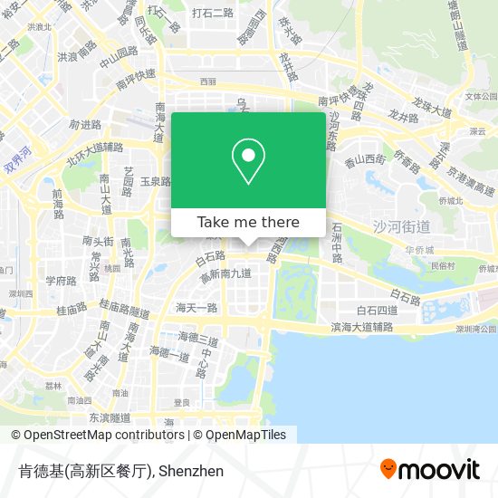 肯德基(高新区餐厅) map
