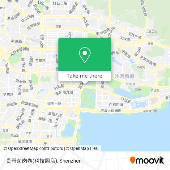 贵哥卤肉卷(科技园店) map