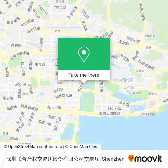 深圳联合产权交易所股份有限公司交易厅 map