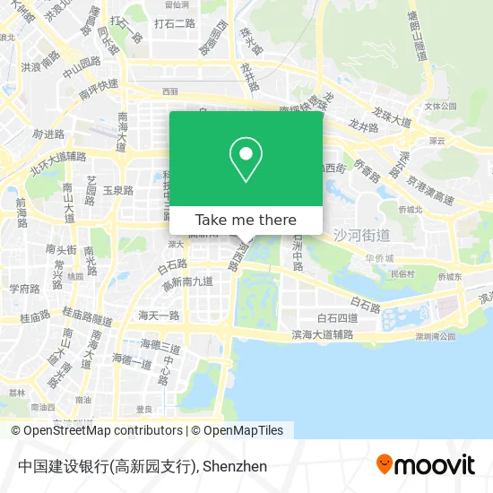 中国建设银行(高新园支行) map