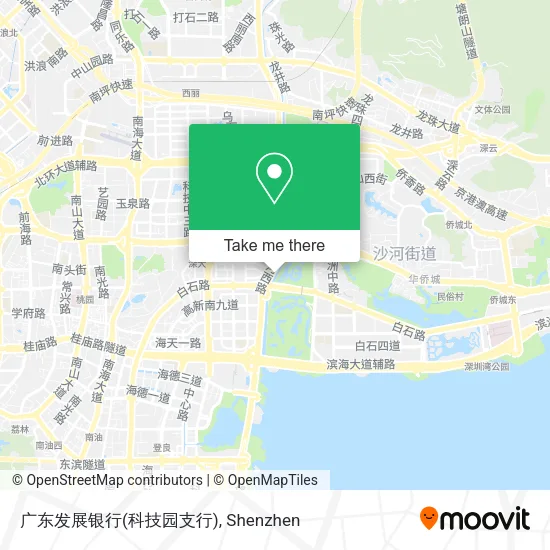 广东发展银行(科技园支行) map