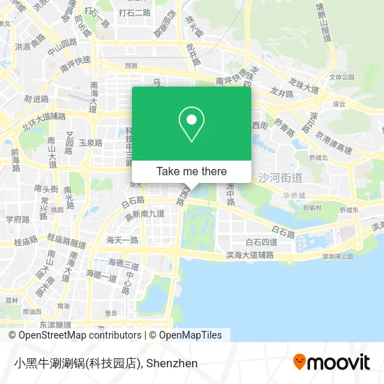 小黑牛涮涮锅(科技园店) map