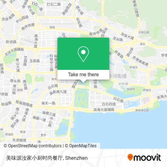 美味源汝家小厨时尚餐厅 map