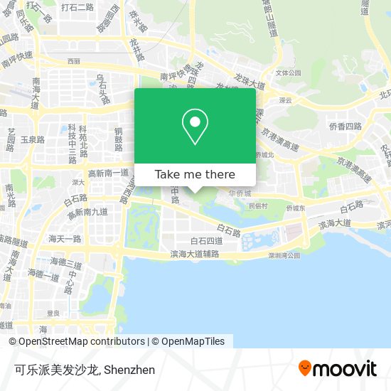 可乐派美发沙龙 map
