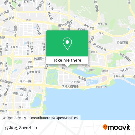 停车场 map