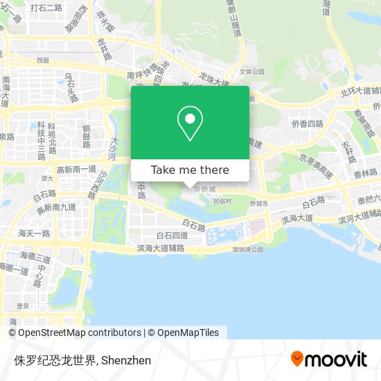 侏罗纪恐龙世界 map