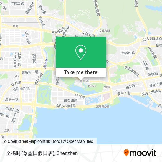 全棉时代(益田假日店) map