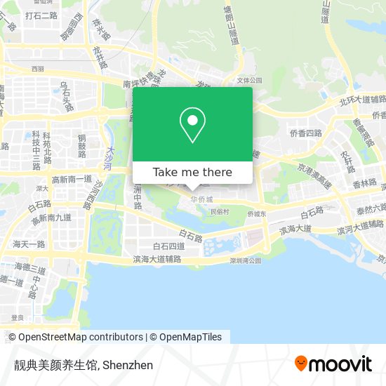 靓典美颜养生馆 map