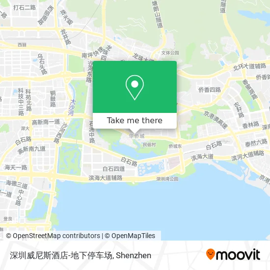 深圳威尼斯酒店-地下停车场 map