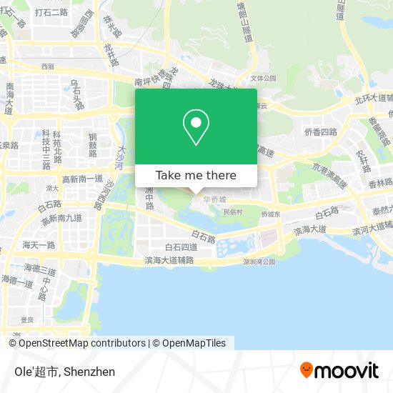 Ole'超市 map