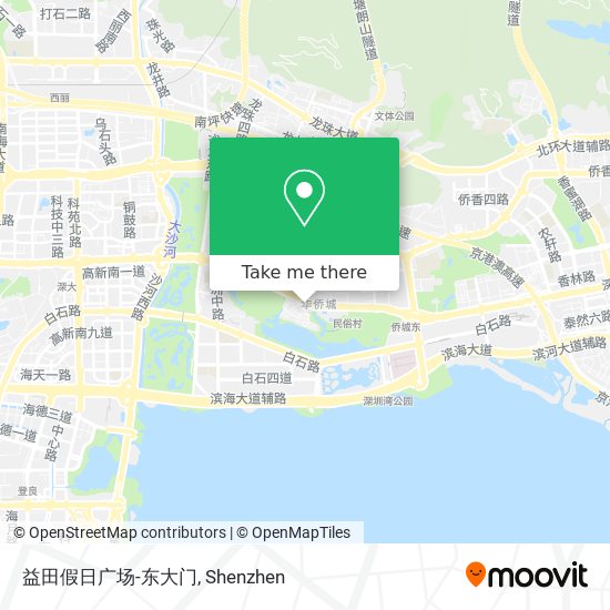 益田假日广场-东大门 map