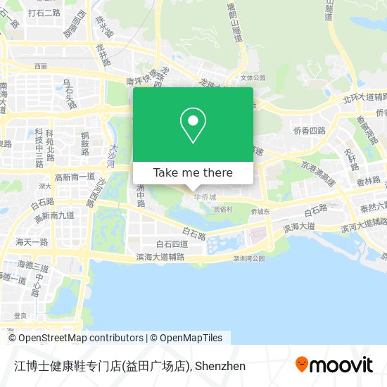 江博士健康鞋专门店(益田广场店) map