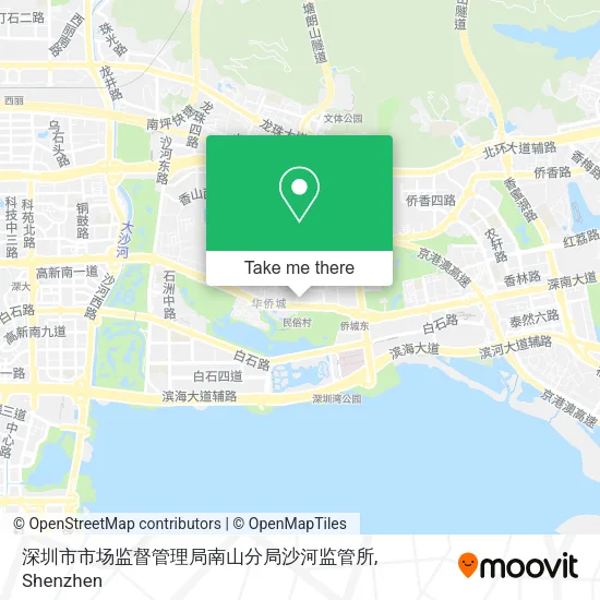深圳市市场监督管理局南山分局沙河监管所 map