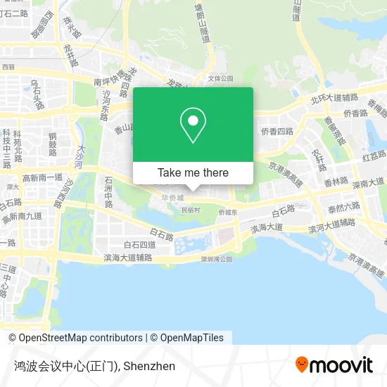 鸿波会议中心(正门) map