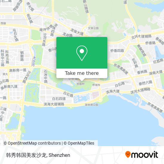 韩秀韩国美发沙龙 map