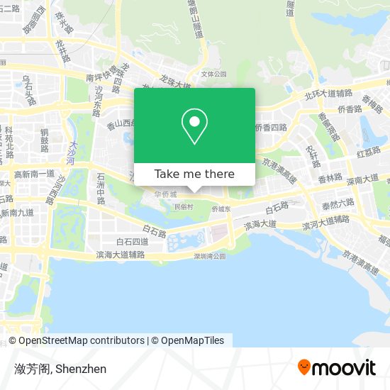 潋芳阁 map