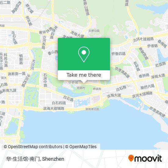 华·生活馆-南门 map