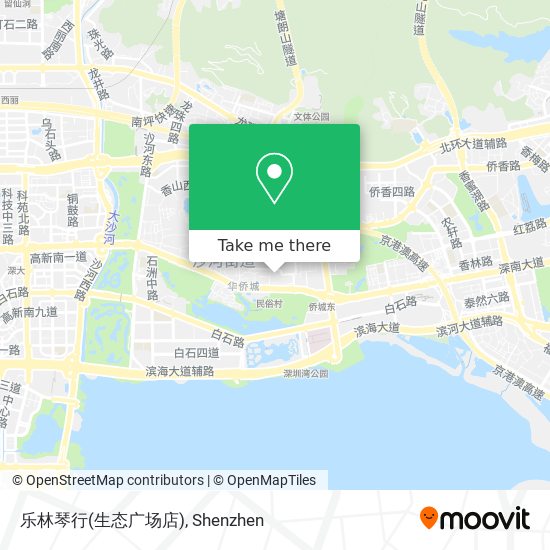 乐林琴行(生态广场店) map