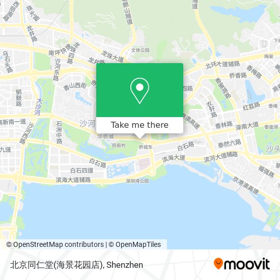北京同仁堂(海景花园店) map