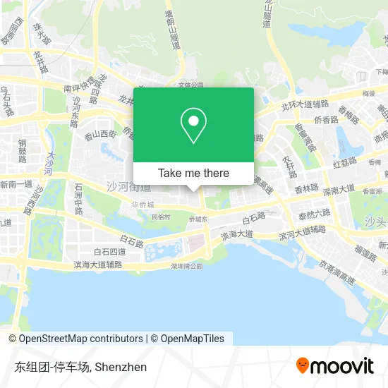 东组团-停车场 map