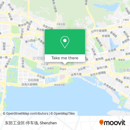 东部工业区-停车场 map