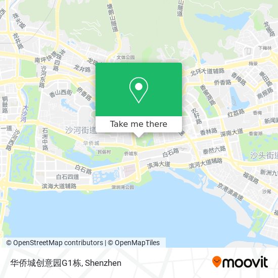 华侨城创意园G1栋 map
