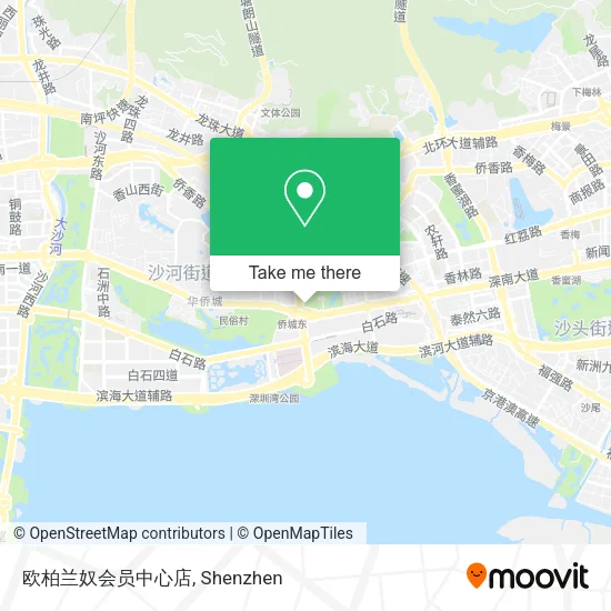 欧柏兰奴会员中心店 map