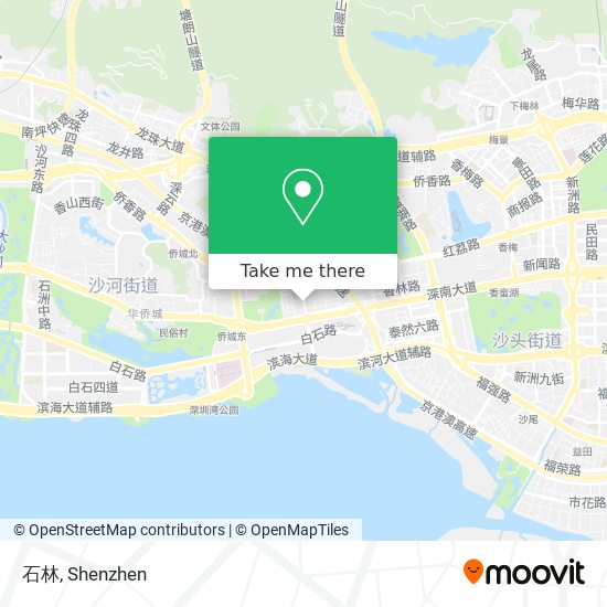 石林 map