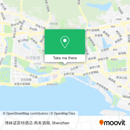 博林诺富特酒店-商务酒廊 map