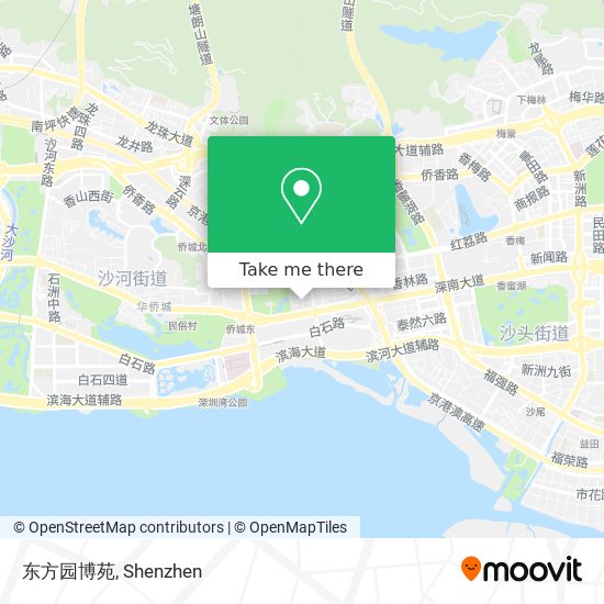 东方园博苑 map