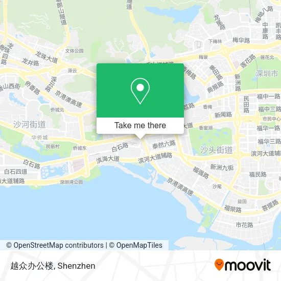 越众办公楼 map