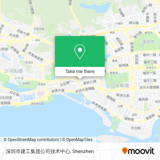 深圳市建工集团公司技术中心 map