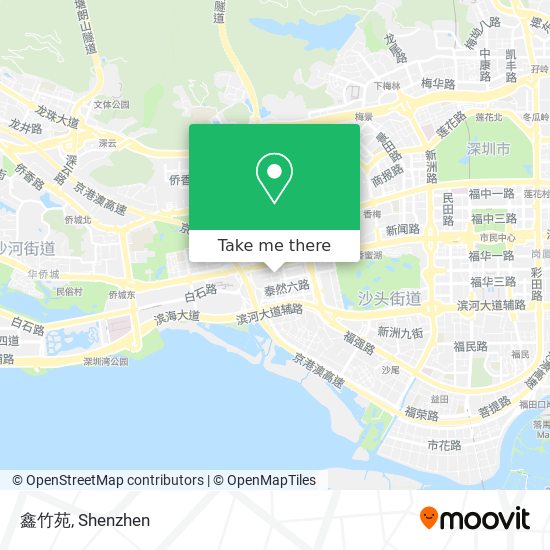 鑫竹苑 map