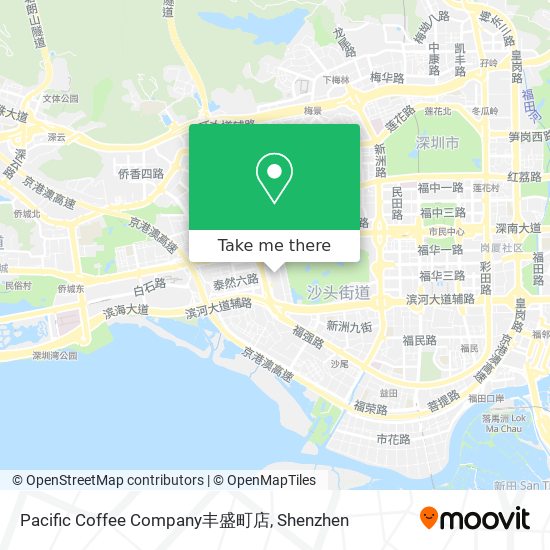 Pacific Coffee Company丰盛町店 map