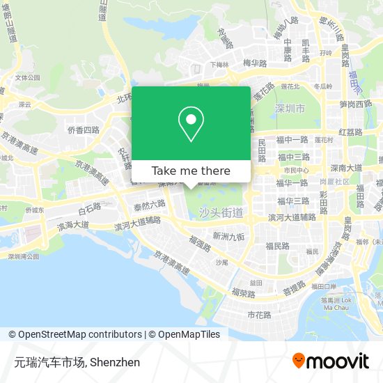 元瑞汽车市场 map