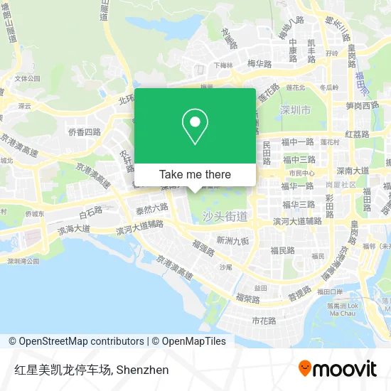 红星美凯龙停车场 map