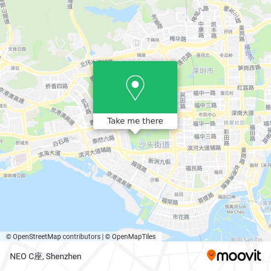 NEO C座 map