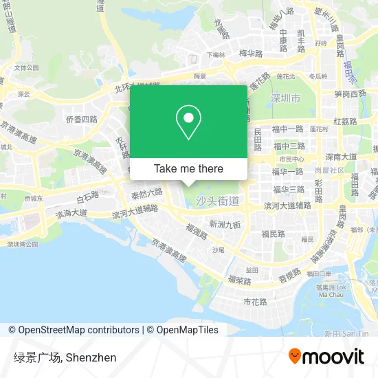 绿景广场 map