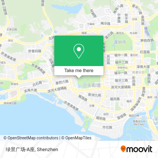 绿景广场-A座 map