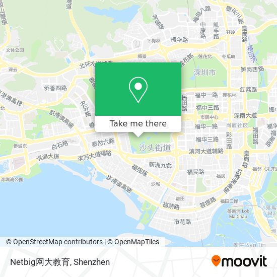 Netbig网大教育 map