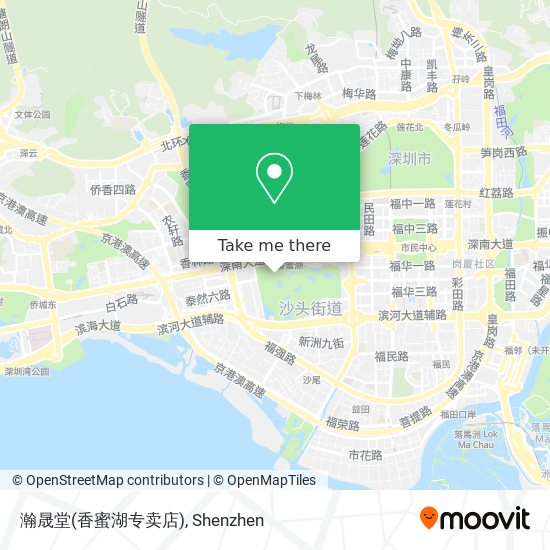 瀚晟堂(香蜜湖专卖店) map