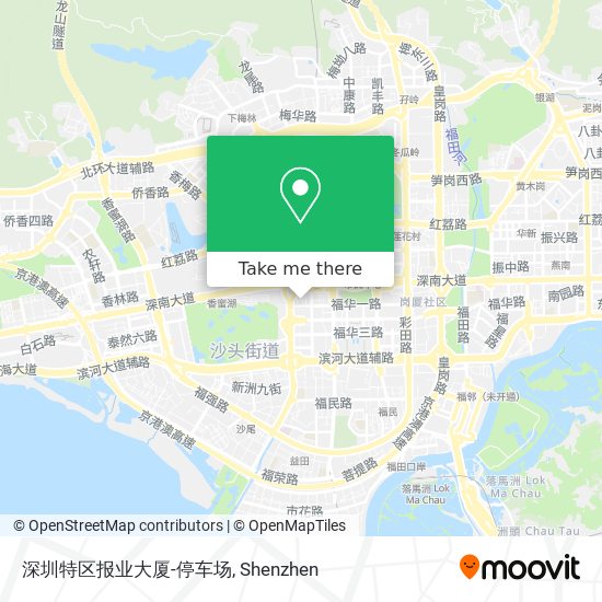 深圳特区报业大厦-停车场 map